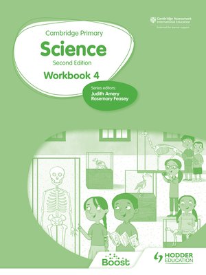 cover image of Cambridge Primary Science Workbook 4